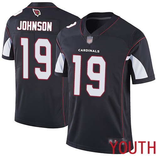 Arizona Cardinals Limited Black Youth KeeSean Johnson Alternate Jersey NFL Football #19 Vapor Untouchable